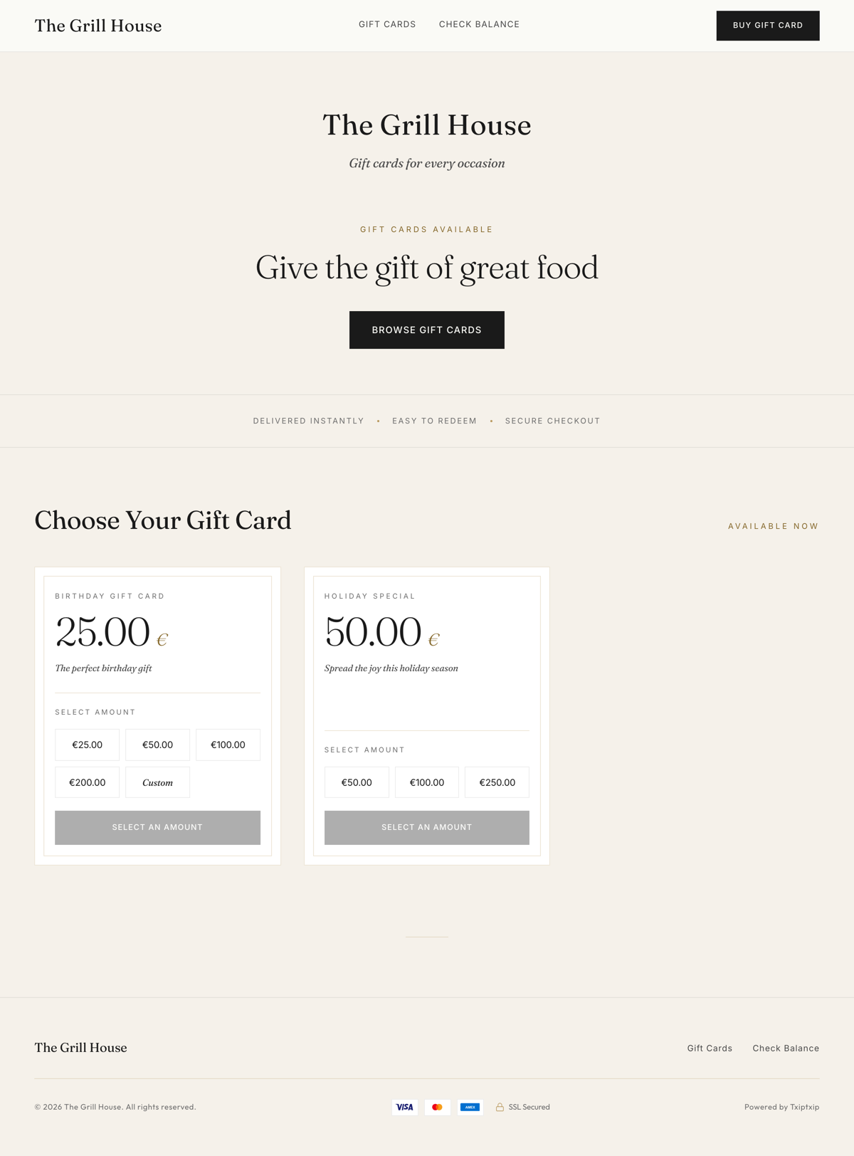 Your online store